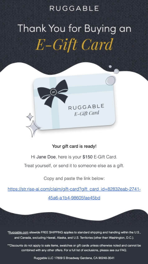 FAQ - Choose the perfect e-gift card